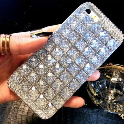 Luxury Diamond Case TPU Rhinestone Bling Cover Coque for Xiaomi Redmi Note8 Note7 Pro Note8T For Redmi 8 7 Case