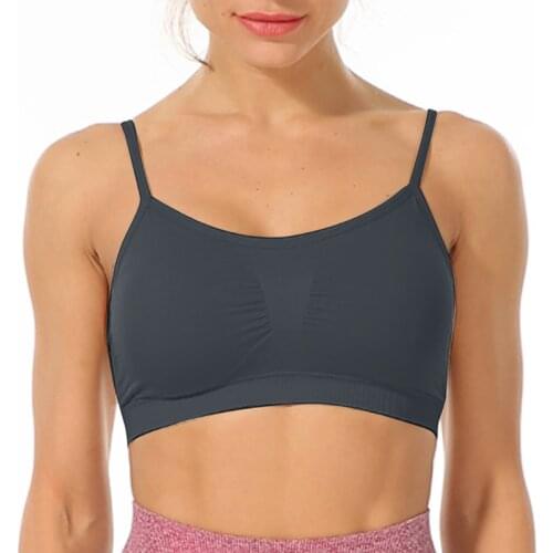 Sports Bra Women Padded Wirefree Adjustable Fitness Underwear Breathable Running Gym Tops Push Up Seamless Yoga Bra Sportswear