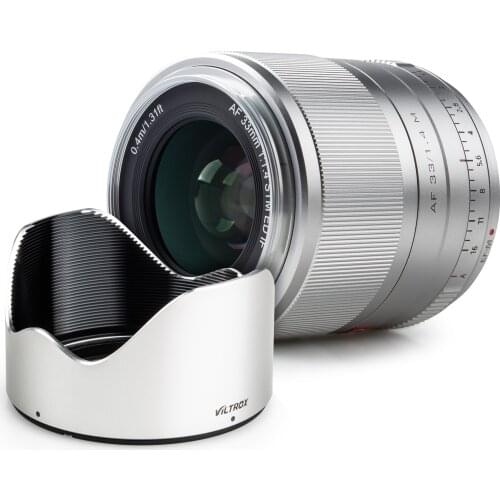 VILTROX AF33/F1.4 M Auto Focus Camera Lens 33mm Focal Length M-Mount for Canon EOS M3/M5/M6/M6 MarkII/M7/M10/M50/M50 MarkII/M100