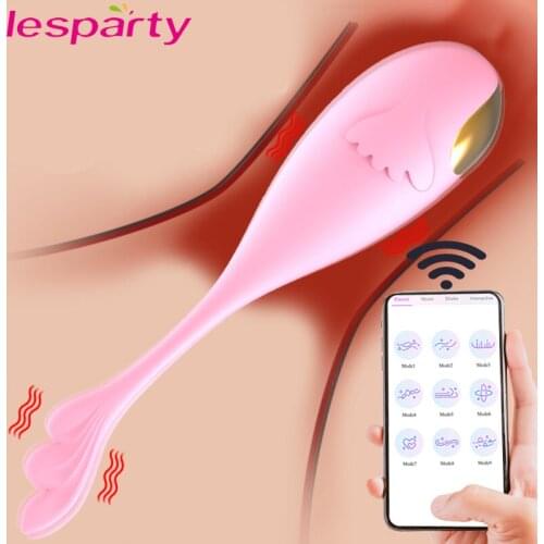 Vagina Eggs APP Remote Control Vibrator for Women Wearable Panties Dildo Vibrator Vaginal Kegel Ball Wireless Sex Toys for Women