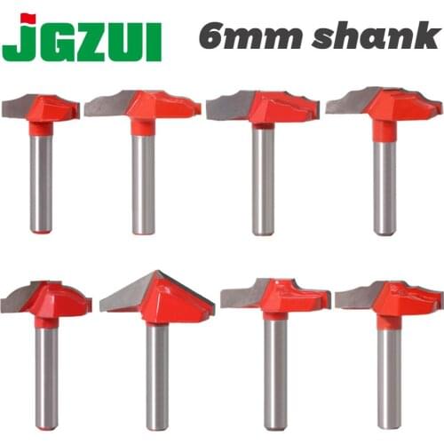 1pc 6mm Woodworking Door Frame Lace Knife Door Engraving Profiled Lace Cabinet Engraving Knife Imported Milling Cutter