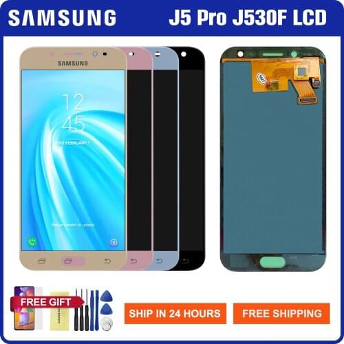 100% Tested LCD For Samsung Galaxy J5 2017 J530 J530F LCD Touch Screen Digitizer Assembly Parts For Samsung J530 LCD Display