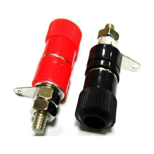 50pcs/lot JS-910B 4mm Binding Post Banana Jack Terminals Terminal Block