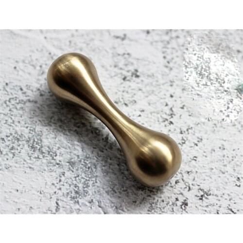 Begleri EDC Solid Brass Fidget Toy Knucklebone Bone Finger Dumbbell Finger Skill Toy Christmas Gift