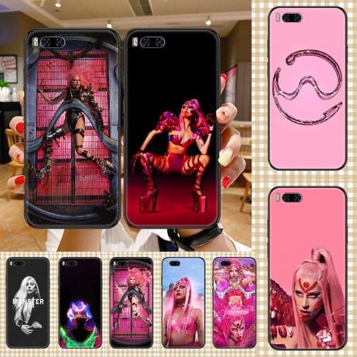 Singer Lady Gaga Phone case For Xiaomi Mi Max Note 3 A2 A3 8 9 9T 10 Lite Pro Ultra black pretty prime trend bumper luxury back
