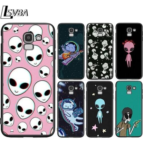 Planet Alien Space Astronaut For Samsung Galaxy J8 J7 Duo J6 J5 Prime J4 Plus J3 J2 Core 2018 2017 2016 Phone Case