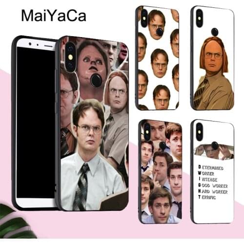 MaiYaCa Dwight the office Jim Makes Case For Redmi Note 9 8 Pro 7 8T 9S 9C For POCO X3 F1 Funda For Mi 9 9T Pro Note 10 Lite