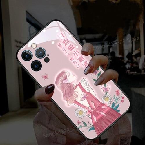 For Case iPhone 11 12 Pro XS Max Fashion Gossip Girl Love Best Friend Phone Cover Shell On For Led Cases iPhone X XR 7 8 Plus