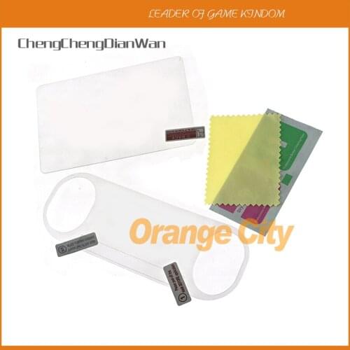 ChengChengDianWan For PSV 2000 Tempered Glass Front+ Back HD Clear Film Protector for PSVita PSV2000 Screen Protectors Full Body