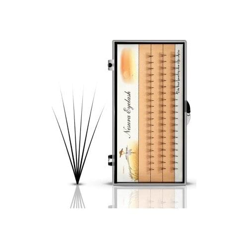 6pcs/knots Individual Fake lash Natural Eyelashes scarecrow Single cluster Special hair for natural grafting Eyelash planting