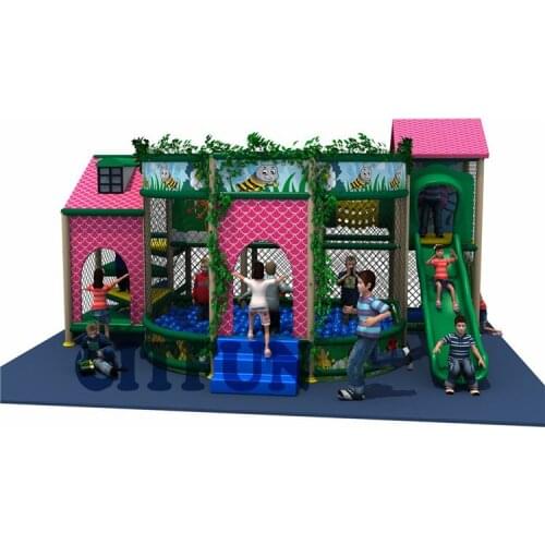 Commercial indoor playground with balls pool IP-020A