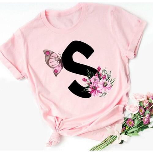 2021 hot sale women t-shirt plant flower birthday letter costume funny graphic vogue tshirt summer t shirt femme tumblr clothes