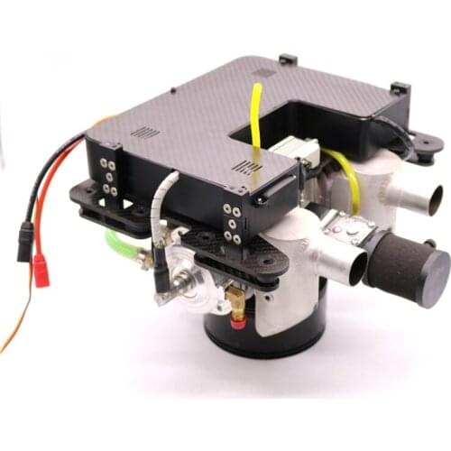 UAV oil-electric hybrid powertrain F6000V2.0 is suitable for 12-16 liter UAV