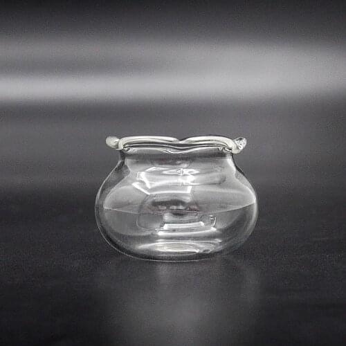 Odoria 1:12 Miniature Glass Glodfish Bowl Dollhouse Decoration Accessories