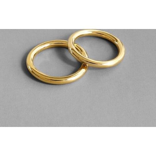 100% 925 sterling silver engagement rings for women anel anillos mujer, minimalist gold color ring bijoux femme jewelry 2020