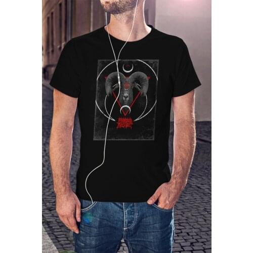 MORBID ANGEL Men Black T-Shirt Metal Band Tee Shirt Entombed Obituary Exhumed