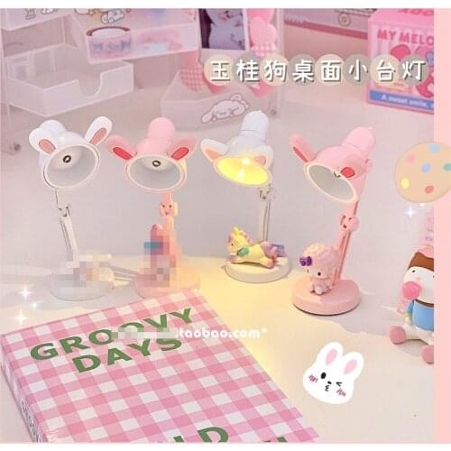 Mini LED Desk Lamp Reading Lamp Flexible Touch Control Table Lamp 2W Eye-Care RGB Bedside Light For Bedroom Office