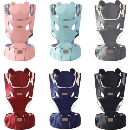 Ergonomic Baby Carrier Breathable Infant Baby Hipseat Portable Child Suspender Multifunctional Baby Strap Thick Shoulder Straps
