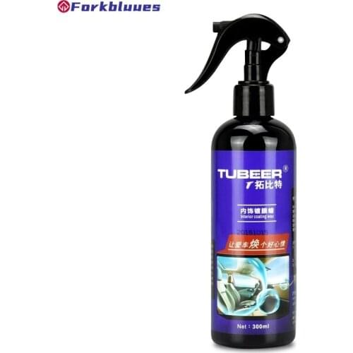 300ml Car Plastic Refresher Upholstery Care Auto Interior Dashboard Seat Covers Plastic Leather Restore Coating Wax