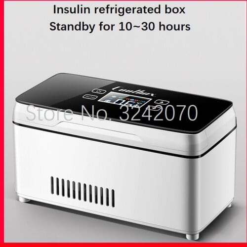 Third Generation Portable Insulin Cold Box Rechargeable Mini Refrigerator Car Home Travel Medicine Cold Box