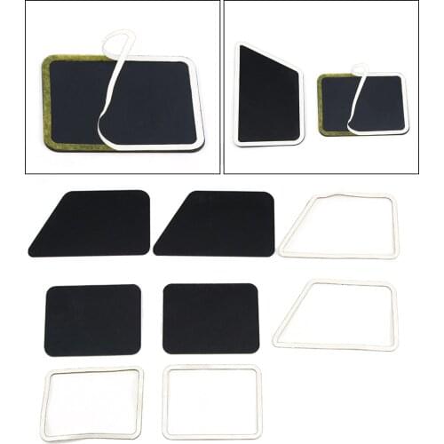 1Set/4pcs Durable RC Car Windows for SCX10 Simulation Climbing Car Upgrade Parts Easy to Install