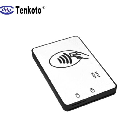 Dual Interface Bluetooth Smart Card Reader for ISO7816 Chip Wireless RFID NFC Card Reader Writer