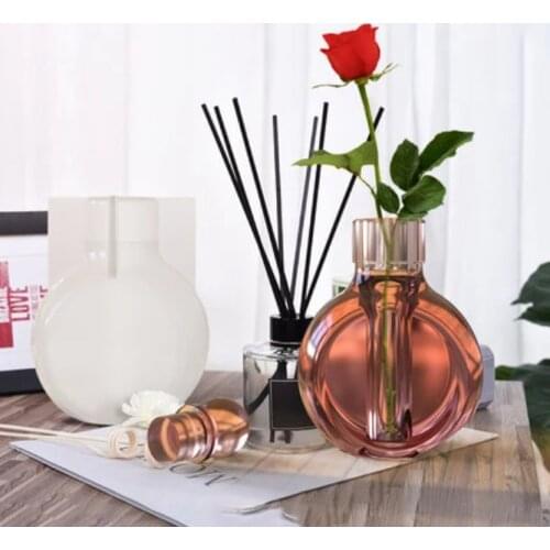 DIY Epoxy Resin Mold Multi-purpose Aromatherapy Rattan Bottle Flower Insert Bottle Silicone Mold