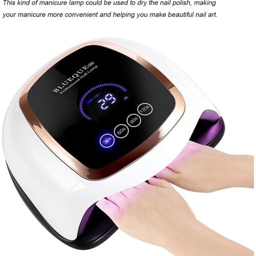 LED Lamp For Nails Dryer Manicure Nail Lamp 4 MODE With Motion sensing LCD Display Touch switch Curing poly Nail gel Polish