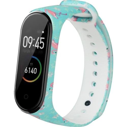 Smart Colorful Sport Wristband Strap For Xiaomi Mi Band 4 3 Miband 4 3 Silicone Bracelet Wrist Band Replacement watch strap