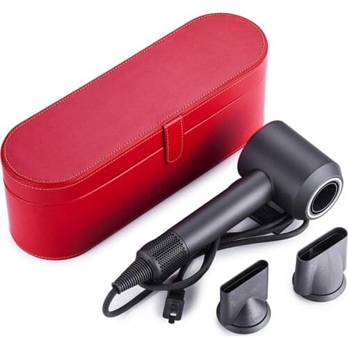 PU Leather travel Storage Bag hard Box Case Cover Replacement for Dyson Supersonic HD01 Hair Dryer organizer electronic bag box