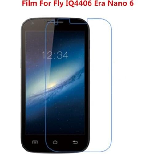 1/2/5/10 Pcs Ultra Thin Clear HD LCD Screen Protector Film With Cleaning Cloth Film For Fly IQ4406 Era Nano 6