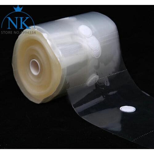 1roll(500pcs) 12/14/16cm PP+PTFE 16mm 30mm Sterile filtration sealing film triangle flask culture vessel sealing filter membrane