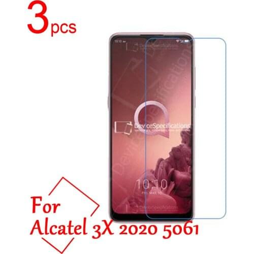 3pcs Ultra Clear/Matte/Nano anti-Explosion Screen Protectors Film For Alcatel 3L 3X 3V 3C 5V U3 2020 2019 2018 Protective Film