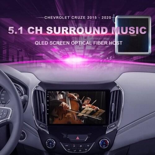 5.1 CH HIFI MUSIC Car DVD for Chevrolet Cruze 2015 - 2020 Car Radio Multimedia Video Player Navigation GPS Android 10.0 double