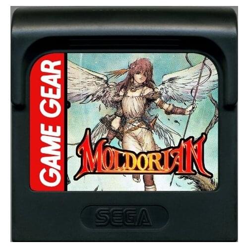 8bit game GAME GEAR cartridge : Moldorian ( USA English Translation Version