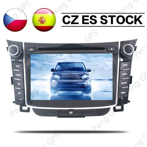 Android 9.0 Car Dvd Player Stereo radio GPS Navigation For Hyundai i30 Elantra GT 2012 2013 2014 2015 2016 Auto Audio