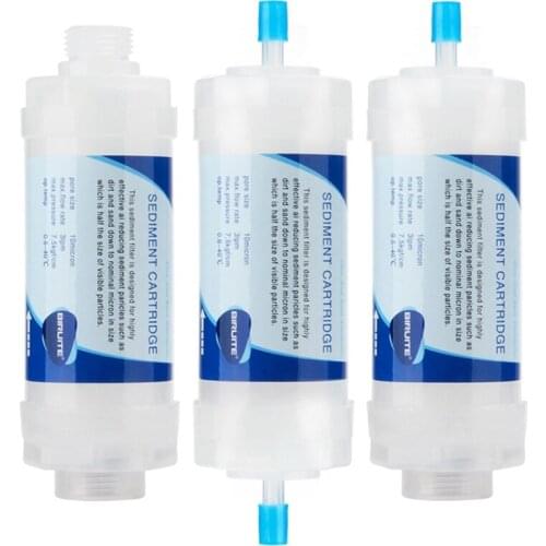 Home Water Filter Sediment Filter Cartridge Replacement Maximum Flow 30 lpm Operating Temp 33.08º F to 104ºF 20CC