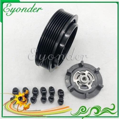 A/C Air Conditioning Compressor Electromagnetic Clutch 6SEL14C 7PK for Renault GRAN TOUR 1.9 2.0 GRAND SCENIC III 1.9 8200956574