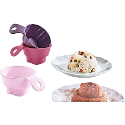 Pilav Pirinç Helva Tatlı Yemek Porsiyonlama Sunum Kalıbı Şekil Verici Pratik Servis Kalıbı Pratik Mutfak Gereci