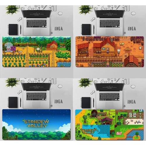 Gaming Mouse Pad Large Mouse Pad PC Gamer Computer Mouse Mat Big Mousepad Stardew Valley XXL Carpet Keyboard Desk Mat Mause Pad
