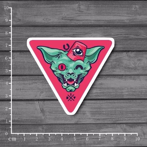 Cups Cat Waterproof JDM decal Sticker for Graffiti Car Styling Cover Skateboard Snowboard Motorcycle Bike Laptop Sticker[Single]