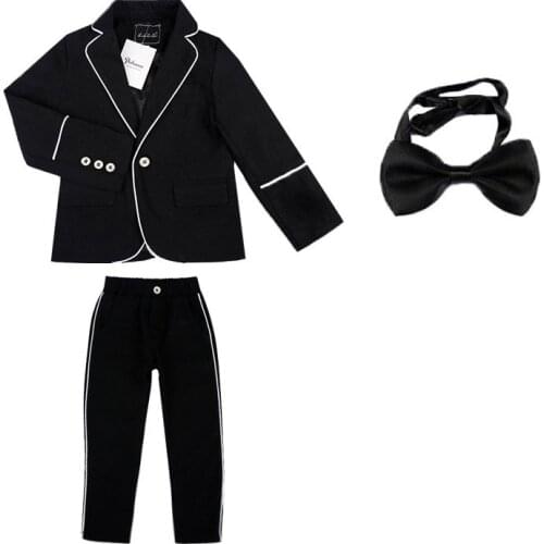 Boys suits for weddings Prom Suits Wedding Dress for Boys Kids tuexdo Children Clothing Set Blazers for Girls Costume Garcon