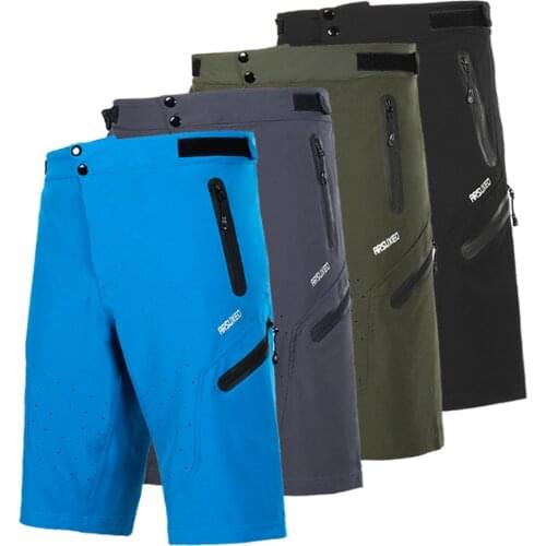 Mens Waterproof Cycling Shorts Bike Shorts Loose fit Outdoor Sport MTB Mountain Bicycle Short Pants 3D Padded Underwear