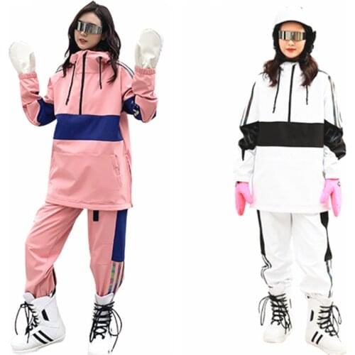 Men And Women High Quality Snowboarding Winter Warm Hooded Sports Professional Outdoor Breathable Camouflage Waterproof Ski Suit