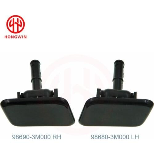 New Genuine OEM Part 98680-3M000,98690-3M000 Headlamp Headlight Washer Nozzle Jet Cover Cleaning Cap For Hyundai Genesis Rohens