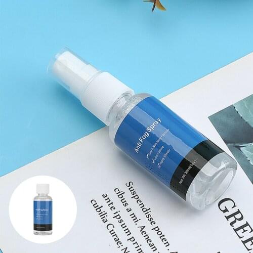 New Arrival 20ML Anti Fog Spray Professional Car Rearview Mirror Bathroom Cleaner Glasses Window Goggles Cleaning Spray