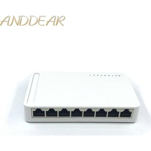 OEM New model 8 Port Gigabit Switch Desktop RJ45 Ethernet Switch 10/100/1000mbps Lan Hub switch 8 portas