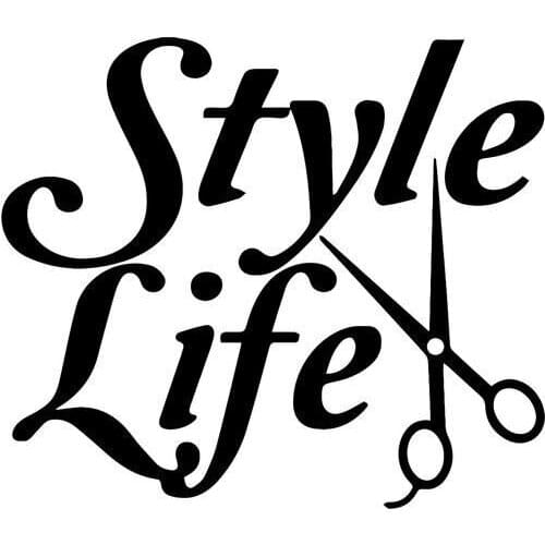 For Style Life Barber Hair Stylist Home Decor Car Truck Window Decal Sticker