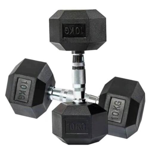 Hex Dumbbell Weight Set Solid Fitness Dumbbell Set Safety Non-slip Dumbbells Gym Exercise Training Tools 2.5/5/7.5/10/12.5/15