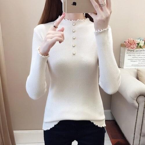 Sweater Elegant Women Sweaters For Women 2020 Turtleneck Sweater Stretch Soft Fit Warm Womens Sweater Elegant Lady Sweater